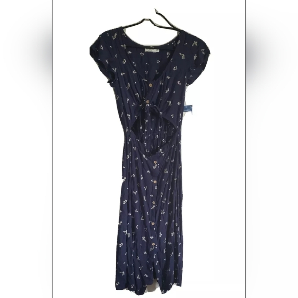 Floral Button-Down Dress
